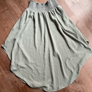 Flowy Olive Green Skirt